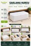 Storage Bag 60X40X20 cm under Bed Storage Bag with Zipper Quilt Blanket Clothing Organizer Multi-Purpose Storage Box 1 Piece - 3