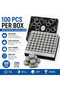 Billiard Cue Tips 13MM – 100 PCS Premium Pool Cue Tip Set for Snooker & Pool Cues – 25331-6 - 7