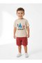Boy's 2-Piece Printed Summer Top and Bottom Set 9-36 Months 2604