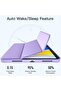 Cat-Cot Smart Case for iPad Air 11-inch (M4 2024-2026) & iPad Air 10.9-inch (5th/4th Gen) | Slim Tri-Fold Cover with Pencil Holder & Auto Sleep/Wake | Flexible TPU Shockproof Protective Back - 4