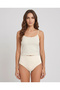 Women's Ribbed Cotton Panties, Skin Color, 12-Pack
