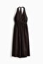 Cotton halterneck dress - 6