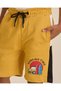 Boys Yellow Printed Shorts - 4