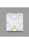 Nubarco White Oversize Wide Cut Long Sleeve 100% Cotton Summer Korean Food Printed Tshirt - 2