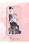 Poco M5S Compatible Case Camera Protector Pink Silicone Couple Phone Case Girl Pattern - 2