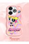 حافظة هاتف Infinix Smart 8 Plus متوافقة مع الكاميرا، حافظة هاتف من السيليكون الوردي بنمط Powerpuff - 2