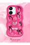 Poco C65 Compatible Case Camera Protector Red Silicone Couple Phone Case Heart Pattern - 2