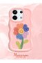 Redmi Note 13 Pro 5g Compatible Case Camera Protector Pink Silicone Couple Phone Case Floral Pattern - 2