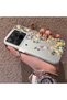 15t Pro Compatible Silicone Edge Hard Back Case Couple Phone Case with Floral Pattern - 2