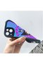Tecno Spark 40 Compatible Black Kuromi Pattern Camera Protective Case Silicone Couple Phone Case - 4