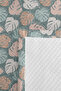 Tropical Leaf Green Young Room Single Pique Set - Modern Powder 160X220 cm Bedspread - 7
