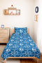 Mavi Marine Young Room Single Pique Set - Nautical White 160X220 cm Quilted Bedspread - 4