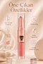 2-in-1 Stick Lipstick and Lip Gloss Lip Gloss with Nude Pink Tint and Glossy Finish Double-Ended Lipstick - 8