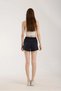 Women's Elastic Waist Sea/Pool/Sports Shorts with 2 Pockets Model - 8