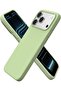Compatible with iPhone 17 Pro Max Case, Liquid Silicone Shockproof Cover, Light Green
