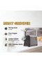 1200W Electric Meat Grinder with Stainless Steel Blades, 550W Motor, Sausage & Food Mincer - 2