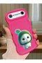 Tecno Pova Slim Compatible Case Camera Protector Red Silicone Couple Phone Case Cute Pattern