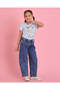 Girls Blue Wide Leg Jeans - 2