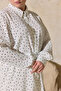 Ecru Polka Dot Pattern Tunic - 5
