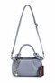 Bellina Rose Blue Women's Hand and Shoulder Bag