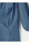 Lcw Grace Blue Crew Neck Women's Jean Tunic - 4