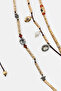 3-Piece Corded Charm Necklace Set - 4