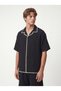 Stitched Detailed Shirt Shorts Set - 6
