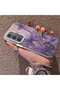 Samsung Galaxy S24 Compatible Silicone Edge Hard Back Case Couple Phone Case Butterfly Pattern - 2