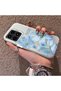 Poco F8 Pro 5g Compatible Silicone Edge Hard Back Case Couple Phone Case with Floral Pattern - 2