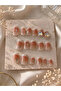 Blush Sparkle Press-On Nails - 5
