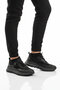 Black Men's Casual Shoes E284 m - 3