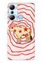Infinix Hot 20I Compatible Cowboy Cow Pattern Transparent Phone Case