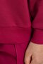 Girl's Printed Burgundy Long Sleeve Tracksuit Set Us2707-C-V2 - 5