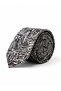 Men's Jacquard Woven Tie Set - 7cm Model, Pocket Handkerchief & Special Boxed - 5