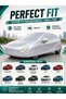Waterproof UV Resistant Full Car Cover for Mini Cooper - All Weather Dustproof Sun Protection Outdoor Cover, Silver - 5