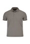 Mink Regular Fit Polo Collar Cotton T-Shirt