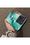 Mi 13t Compatible Silicone Edge Hard Back Case Couple Phone Case with Floral Pattern - 4