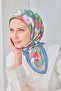 Velora Scarf Floral Indigo - 3