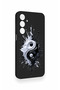 Samsung A55 Compatible Good and Bad Pattern Silicone Case - 3