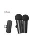 Wireless Lavalier System with 2 Microphones for Android/Tablet, Type-C Mini Mic for Video, Interview, Vlog, Live Streaming - M8