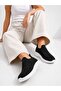 Lace-Up Look, Lightweight and Comfortable Design, Knitwear, Casual Sneakers - 2