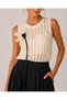 Women's 3D Tulle Floral Detailed Openwork Knitwear Blouse - 2