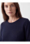 Crew Neck Patterned Women's Knitwear Sweater - 3