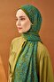 Riva Shawl Tencel Secret Garden Oil Green - 4