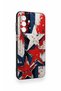 Samsung A17 Compatible Star Flag Patterned Silicone Case - 4