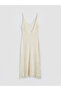 Nevavm V-Neck Openwork Fringed Beach Dress with Difference - 6