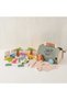 Preschool Kids Pretend Play Wooden Dinosaur Park Toy with Tracks ECO-Friendly Toys, Montessori Toys - 6