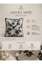 Sakura Black Kirlent Cover (45X45) - 3