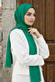 Vibrant Green Color Natural Bamboo Shawl – Hijab Shawl Lightweight, Breathable, Non-Slip Shawl Structure – Bamboo Shawl - 3