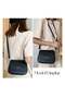 Women's Simple and Fashionable Shoulder Bag, Ladies PU Leather Crossbody Bag Sling Bag Side Bag Carry Bag - 5